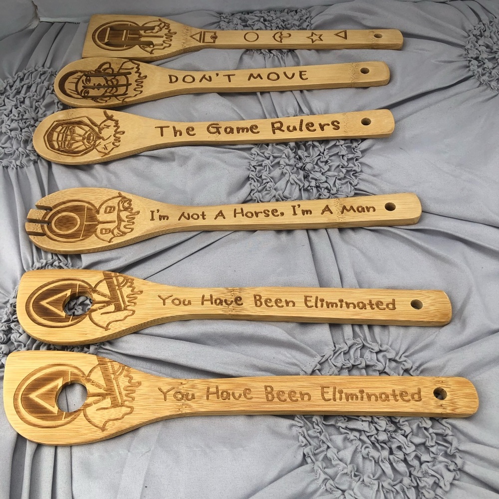 Utensils bamboo utensils